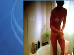 Hidden web camera olo with my GF shaving her legs and washing her love tunnel